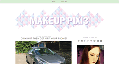 Desktop Screenshot of makeup-pixi3.com